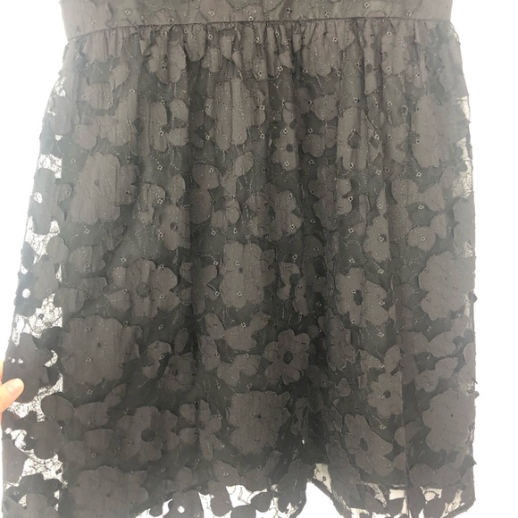 Eliza J black Empire waist Little black dress - Picture 3 of 8